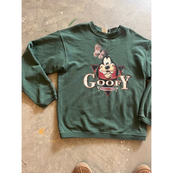 Vintage 90s Denim jacket, Jean Jacket, Oversized, Goofy Patch - Picture 3 of 4